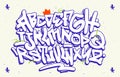 Urban Based Graffiti Font