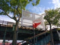 Urban Basketball, Hoop, Backboard, Astoria, Queens, NYC, NY, USA