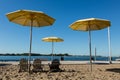 Urban Beach Royalty Free Stock Photo