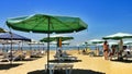 Urban Beach in Anapa on the Black Sea, Russia