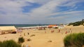 Urban Beach in Anapa on the Black Sea, Russia