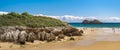 Urban Beach of Celorio, Las CÃ¡maras Beach, Palombina Beach, Celorio, Llanes, Spain