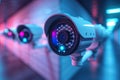 Urban building management uses innovative video technology for integrated camera security, enhancing monitoring, safeguarding, and