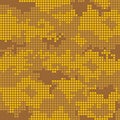 Urban camo pattern - yellow pixels