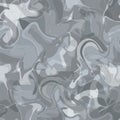 Urban camouflage. Military seamless pattern. Light grey Royalty Free Stock Photo