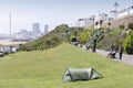 Urban camping in brighton - homelessness problem