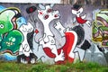 20-10-2012 Guernica, Spain - Urban Canvas Unleashed: Picasso-inspired Color Explosion