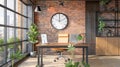 Urban Chic Desk Clock