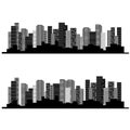 Of urban cityscape, symbol of business buildings, sale and lease real estate