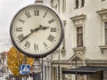 Urban clock Royalty Free Stock Photo