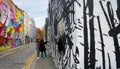 Urban contemporary, diverse & conceptual street art Royalty Free Stock Photo