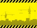 Urban construction background