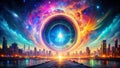 Urban Cosmic Gateway A Vibrant Portal to the Universe Unveiling the Mysteries of Space and Time in a