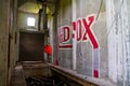 Urban Decay and Graffiti Art RED FOX in Abandoned Industrial Space, St. Louis