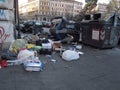 Urban degradation of the suburbs in Rome.