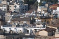 Urban density of Nicosia Old Town: cityscape with buildings