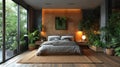 Urban Eco Chic Bedroom Style
