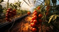 Urban Farming - Growing Tomatoes in a Greenhouse