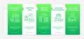 Urban farming onboarding vector template