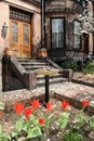 Urban garden in Back Bay Royalty Free Stock Photo