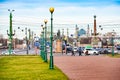 Urban and historically beautiful city views of Saint Petersburg. Russia