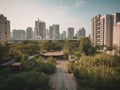 Urban Jungle: Green Rooftop Oasis