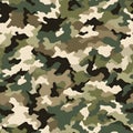 Urban Jungle Seamless Camouflage Pattern for Modern Design Projects Stealth Artistry Seamless Camouflage Pattern