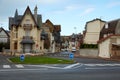 Urban landscape of the city of Deauville