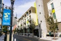 Urban landscape in downtown Sunnyvale