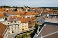 Urban landscape in Hungary - Sopron city Royalty Free Stock Photo