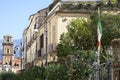 Urban landscape of part of the main street of sorrento Royalty Free Stock Photo