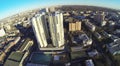 Urban landscape with a residential complex Eko and