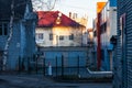 Urban landscape of russian small town