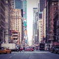 Urban living in Manhattan Royalty Free Stock Photo