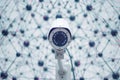 Urban living secured by CCTV technology monitors behavioral anomalies with leading safety protocols, enhancing secure network surv