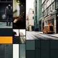 Urban Moodboard Inspired by Industrial Aesthetics