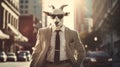 Urban Mythology: The Ogling Goat In A Suit