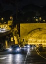 Urban Night Scene, Rome, Italy Royalty Free Stock Photo