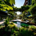 26-120-urban-oasis-urban-design-with-a-touch-of-nature-using-at Royalty Free Stock Photo