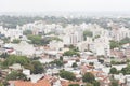 Urban panoramic, cityscape of Mar del Plata, MDQ, Buenos Aires, Argentina