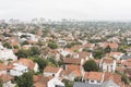 Urban panoramic, cityscape of Mar del Plata, MDQ, Buenos Aires, Argentina