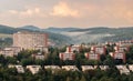 residential buildings of inhabitans in the city Zlin, Czech Republic, Europe.
