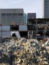 Urban renewal: office blocks and demolition