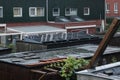 Urban Rooftops with Solar Panels