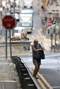 the Urban scavengers at Eastern Street, hong kong 11 Jue 2021 Royalty Free Stock Photo