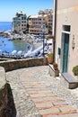 Urban scene in Bogliasco Royalty Free Stock Photo