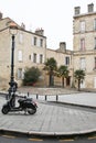 Urban scene Palais Gallien Bordeaux city Roman amphitheatre France