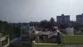 Urban skyline of an Indian city