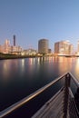 Urban Skyline of Yokohama, Japan