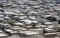 Urban slums, view from above Royalty Free Stock Photo